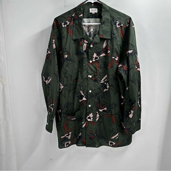 Hamilton size large men’s camo, long sleeve button front shirtl - Picture 1 of 8